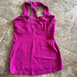 lululemon athletica Women's Pink Tank Top